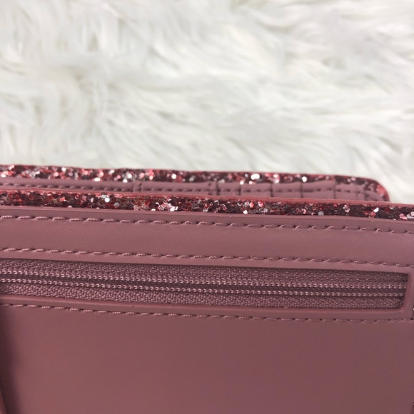 Kate Spade Glitter Wallet Peony - Picture 8 of 8